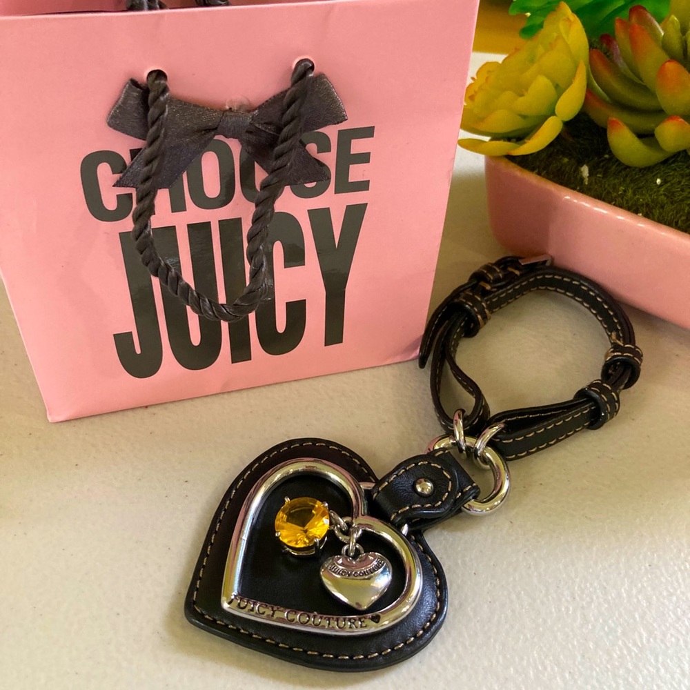 Juicy couture bag charm